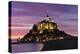 Mont Saint Michel at Sunset-Markus Lange-Premier Image Canvas