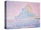 Mont Saint-Michel, Fog and Sun, 1897-Paul Signac-Premier Image Canvas