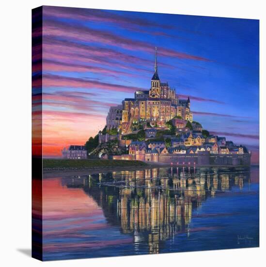 Mont Saint Michel Soir-Richard Harpum-Stretched Canvas