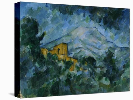 Mont Sainte-Victoire and Château Noir-Paul Cézanne-Premier Image Canvas