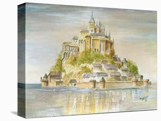 Mont St Michel-Marilyn Dunlap-Stretched Canvas