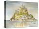 Mont St Michel-Marilyn Dunlap-Stretched Canvas