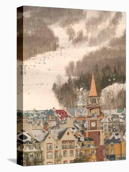 Mont Tremblant Ski Village in The Laurentians, Quebec, Canada-Walter Bibikow-Premier Image Canvas