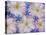 Montage of Cherry Blossoms and Blue Flowers-Don Paulson-Premier Image Canvas