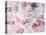 Montage of Pink Roses on a Painted Background-Alaya Gadeh-Premier Image Canvas