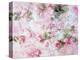 Montage of Pink Roses on a Painted Background-Alaya Gadeh-Premier Image Canvas