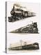 Montage of Us Trains-John S. Smith-Premier Image Canvas