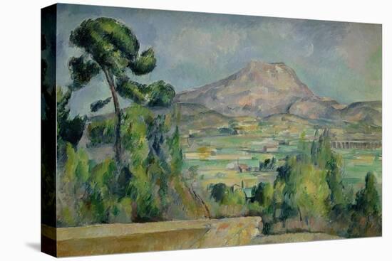 Montagne Sainte-Victoire, circa 1887-90-Paul Cézanne-Premier Image Canvas