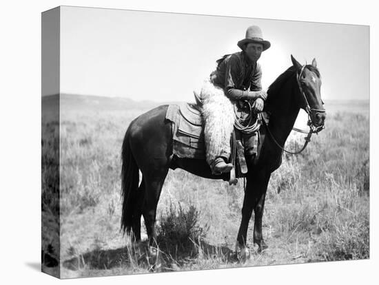 Montana: Cowboy, 1904-Laton Alton Huffman-Premier Image Canvas