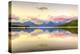 Montana, Glacier National Park. Lake Macdonald Landscape-Jaynes Gallery-Premier Image Canvas