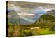 Montana, Glacier National Park, Logan Pass. Sunrise on Mountain Landscape-Jaynes Gallery-Premier Image Canvas