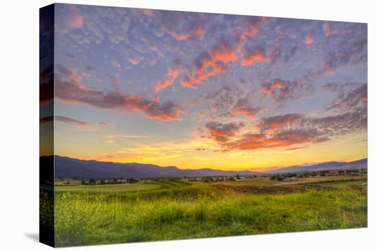 Montana, Missoula. Sunset on Ranch Club Golf Course-Jaynes Gallery-Premier Image Canvas