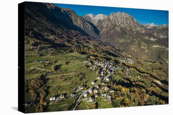 Monte Dolada, Belluno, Alps, Autumn, Aerial Shots, Italy-Frank Fleischmann-Premier Image Canvas