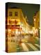 Montmartre Area at Night, Paris, France-Roy Rainford-Premier Image Canvas