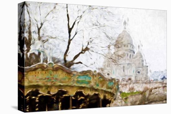 Montmartre - In the Style of Oil Painting-Philippe Hugonnard-Premier Image Canvas