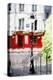 Montmartre Street - In the Style of Oil Painting-Philippe Hugonnard-Premier Image Canvas