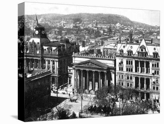 Montreal and Mount Royal, Canada, 1893-John L Stoddard-Premier Image Canvas