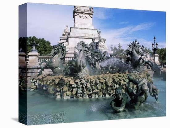 Monument Aux Girondins, Bordeaux, Gironde, Aquitaine, France-J Lightfoot-Premier Image Canvas