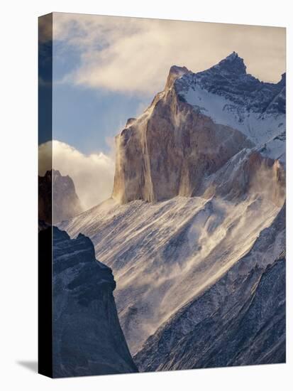 Moody Clouds Burn Off The Mountains In Patagonia-Joe Azure-Premier Image Canvas