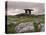 Moody Sky Over Poulnabrone Dolmen Portal Megalithic Tomb at Dusk, Munster, Ireland-Gary Cook-Premier Image Canvas