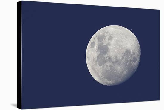 Moon and Jupiter-null-Stretched Canvas