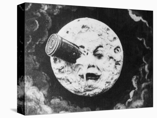 Moon Face from a Trip to the Moon-null-Premier Image Canvas