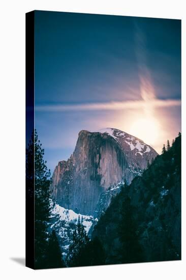 Moon Glow, Half Dome, Yosemite National Park, Hiking Outdoors-Vincent James-Premier Image Canvas