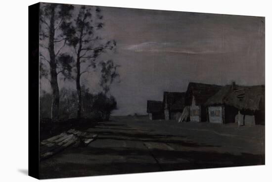 Moon Night, a Village, 1897-Isaak Ilyich Levitan-Premier Image Canvas