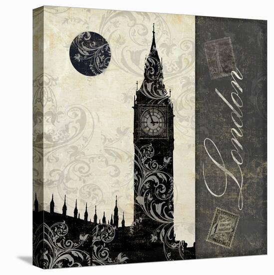 Moon over London-Color Bakery-Premier Image Canvas