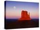 Moon Over Monument Valley, Arizona-Peter Walton-Premier Image Canvas