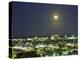 Moon over South Beach, Miami, Florida, USA-Robin Hill-Premier Image Canvas