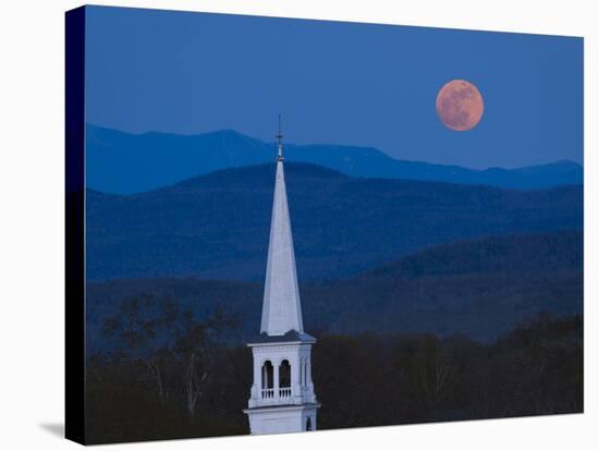 Moon Over Vermont Hills-Michael Blanchette Photography-Premier Image Canvas