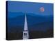 Moon Over Vermont Hills-Michael Blanchette Photography-Premier Image Canvas