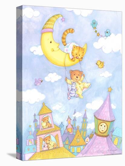 Moon Swing-Viv Eisner-Stretched Canvas