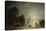 Moonlight Coastal Scene, 1836-Robert Salmon-Premier Image Canvas