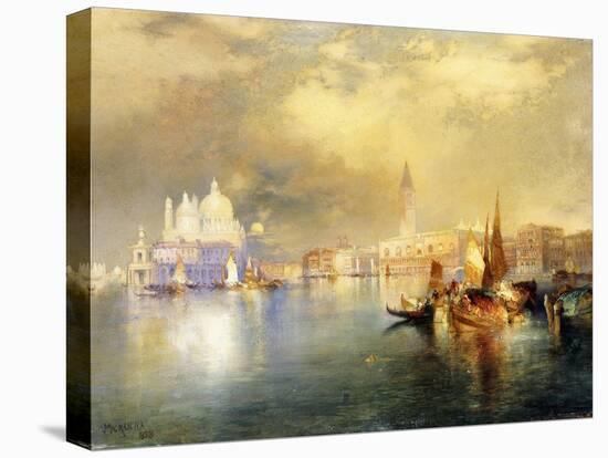Moonlight in Venice-Thomas Moran-Premier Image Canvas