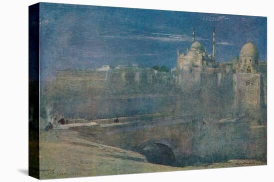 'Moonlight on the Citadel, Cairo', c1890-Albert Goodwin-Premier Image Canvas