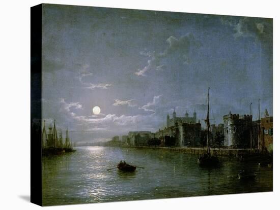 Moonlight on the Thames-Henry Pether-Premier Image Canvas