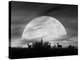 Moonlight Silhouette, Farmington Hills, Michigan '12-Monte Nagler-Premier Image Canvas