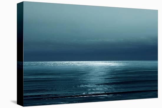 Moonlit Ocean Teal I-Maggie Olsen-Stretched Canvas