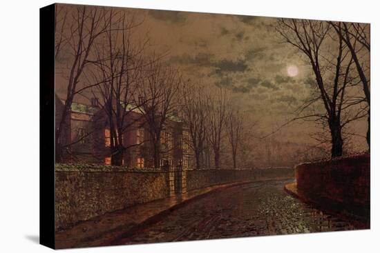 Moonlit Street Scene, 1882-John Atkinson Grimshaw-Premier Image Canvas