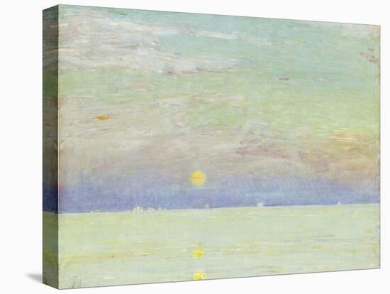 Moonrise at Sunset, Cape Ann, 1892-Childe Hassam-Premier Image Canvas