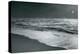 Moonrise Beach Black and White-Sue Schlabach-Stretched Canvas