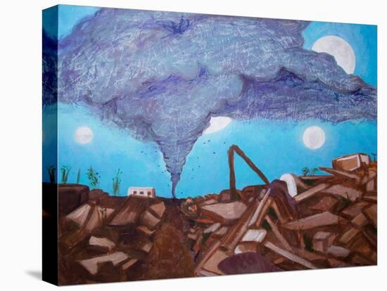 Moons Over Kansas-Cody Alice Moore-Stretched Canvas