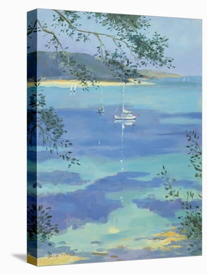 Moored Yacht - Perfect Day, 2000-Jennifer Wright-Premier Image Canvas