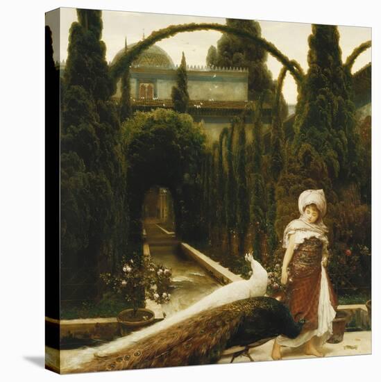 Moorish Garden; a Dream of Granada-Frederick Leighton-Premier Image Canvas