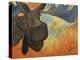 Moose-Terri Einer-Stretched Canvas