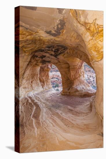 Moqui Cavern, Sandstone Erosion Cave, Near Kanab, Utah-Howie Garber-Premier Image Canvas