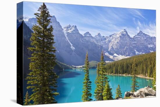 Moraine Lake in the Valley of the Ten Peaks-Neale Clark-Premier Image Canvas