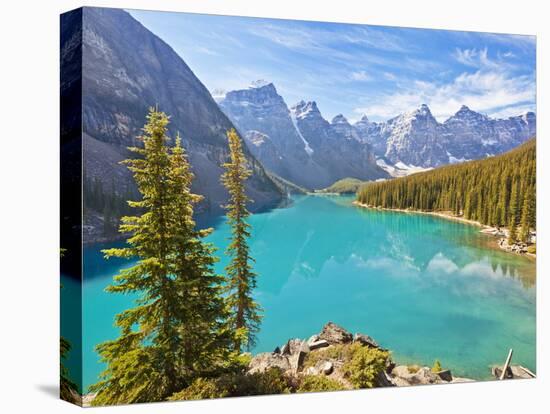 Moraine Lake in the Valley of the Ten Peaks-Neale Clark-Premier Image Canvas